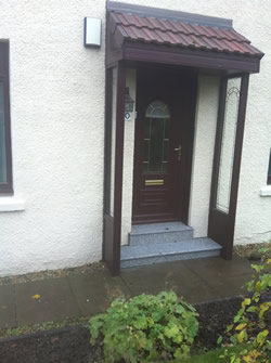 Granite doorsteps from Step by Step Granite Glasgow